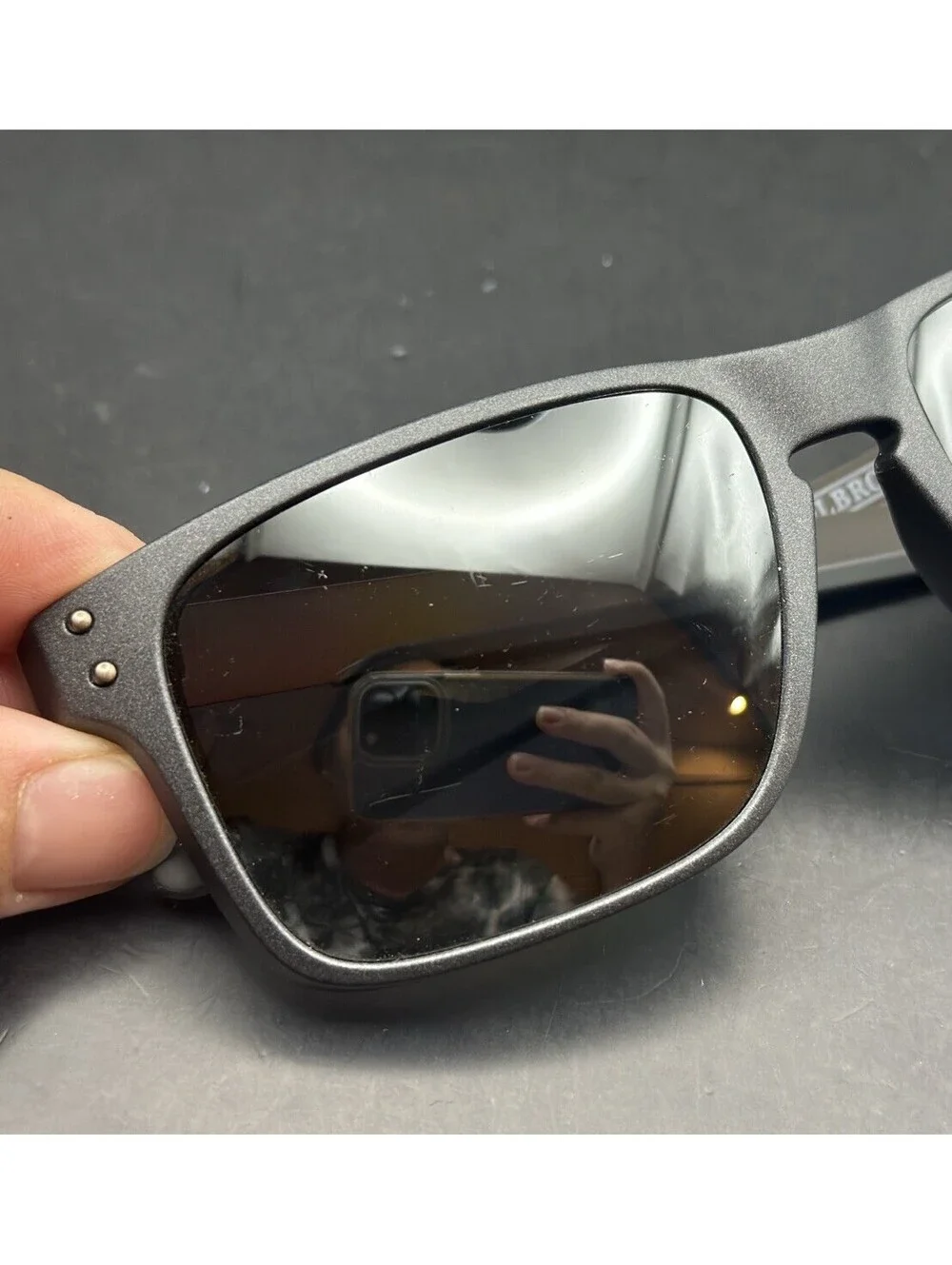 Oakley Holbrook Mix Metal Steel/Prizm Daily Polarized Lenses